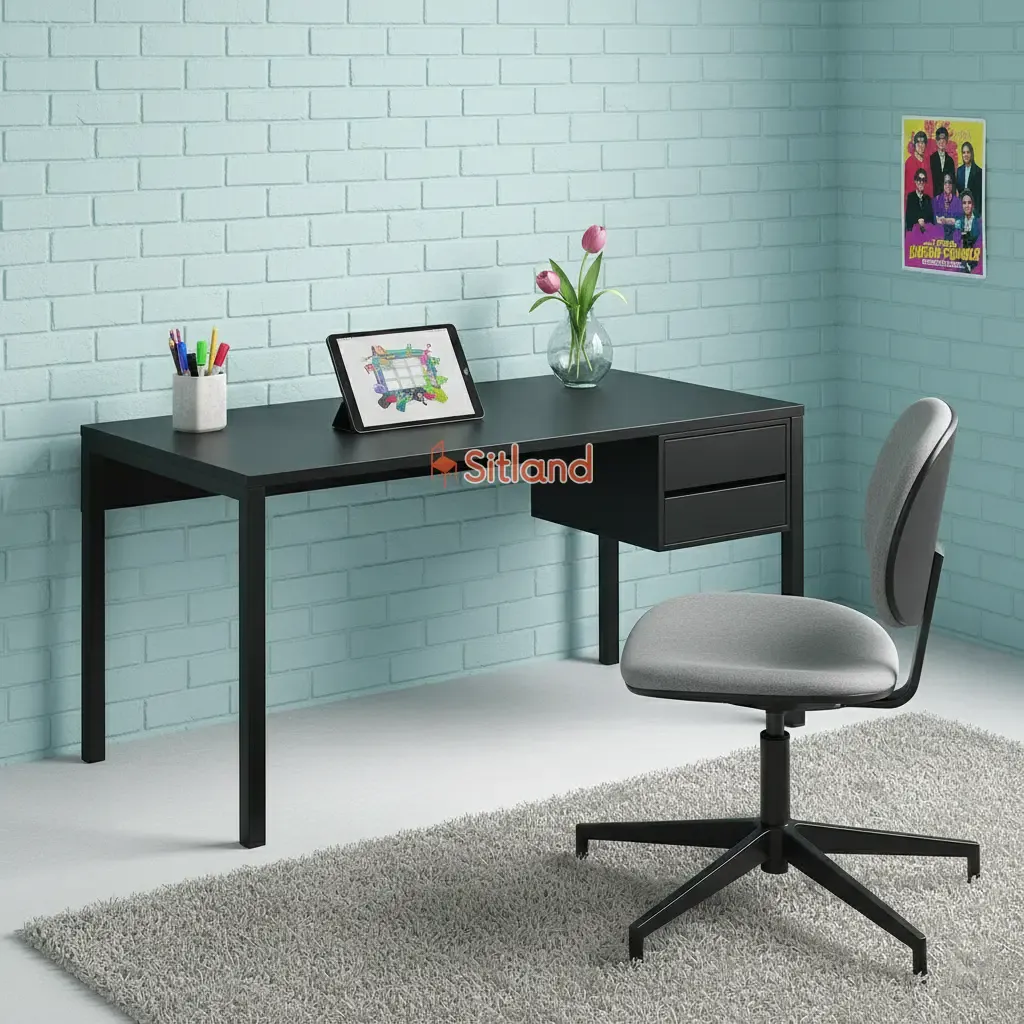 بهترین میز تحریر کشودار | میز مطالعه در رنگبندی متنوع | میز کامپیوتر MDF مینیمال و شیک | 3سال گارانتی سیتلند