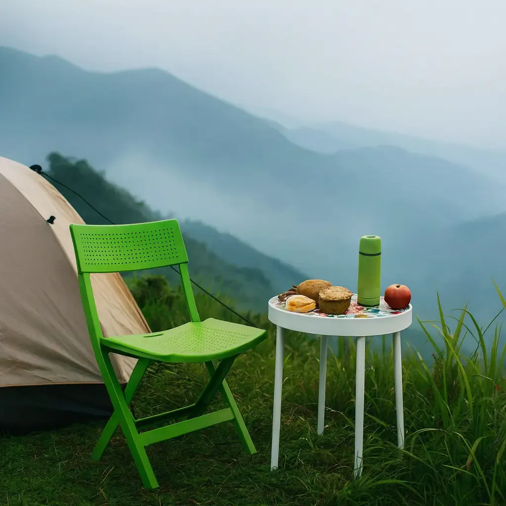 صندلی تاشو کم جا | خانگی،فضای باز،مسافرتی و کمپینگ با تحمل وزن استاندارد | مدل‌های جدید با رنگ‌های متنوع | ضمانت اصالت در سیتلند