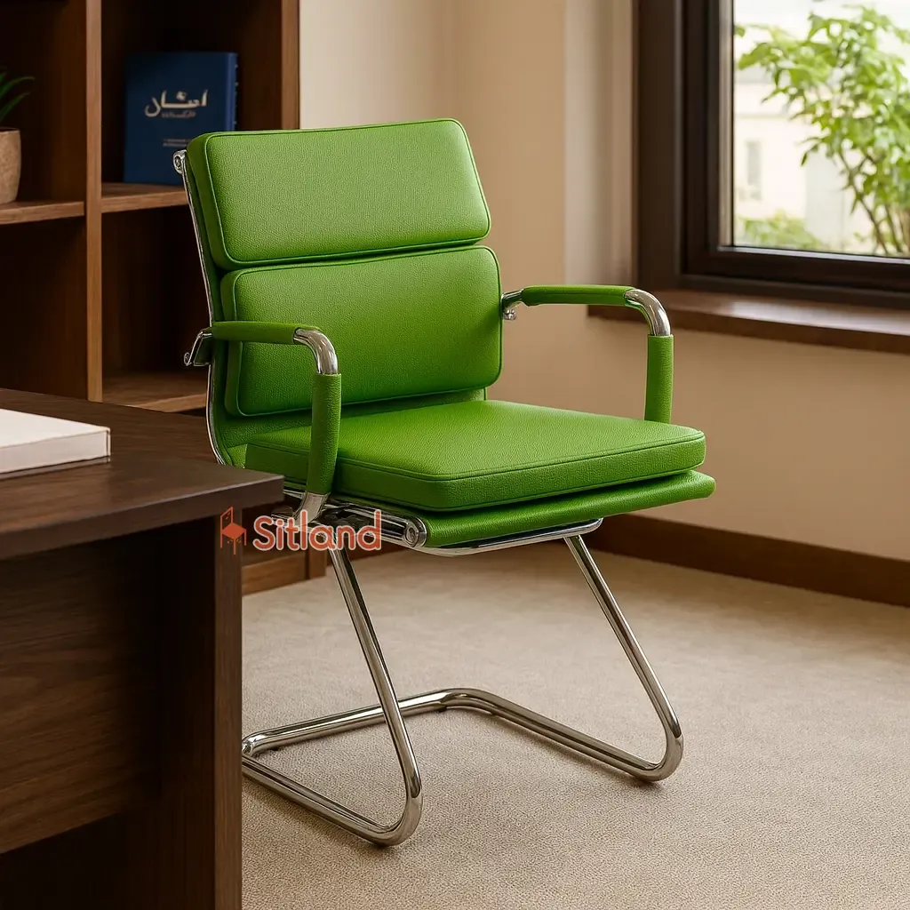 صندلی کنفرانس 7130 قابل سفارش با جنس پارچه و چرم درجه1 | پایه و فرم فلزی | گارانتی ۳ سال گارانتی در فروشگاه سیتلند