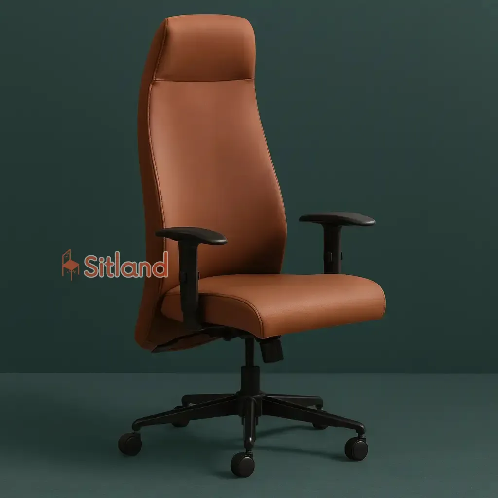 صندلی مدیریت M410 | جنس روکش: چرم درجه‌یک یا پارچه‌ی تنفسی | مطابق اصول ارگونومیک برای استفاده طولانی‌مدت | فروشگاه سیتلند