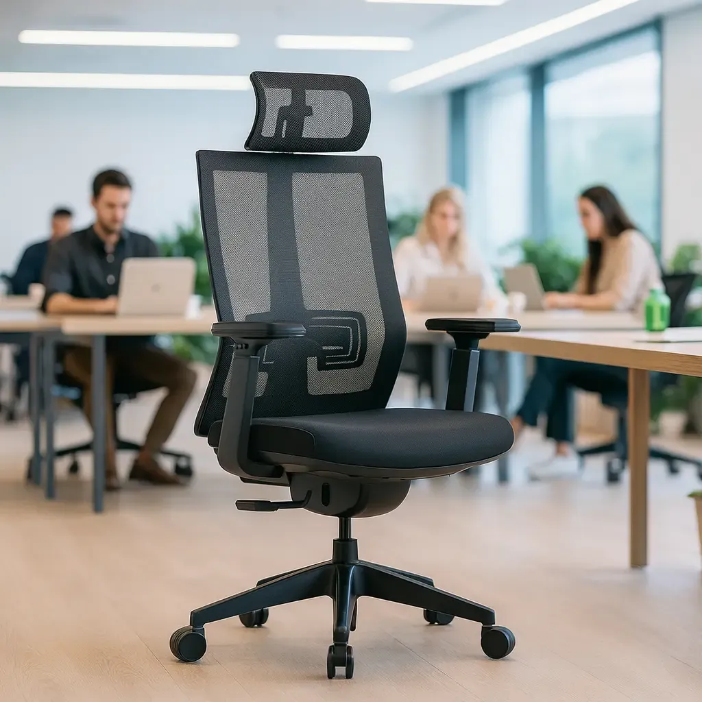 صندلی اداری پشت توری | صندلی چرخدار طبی و ارگونومیک | دارای تنظیمات کامل | فروشگاه سیتلند