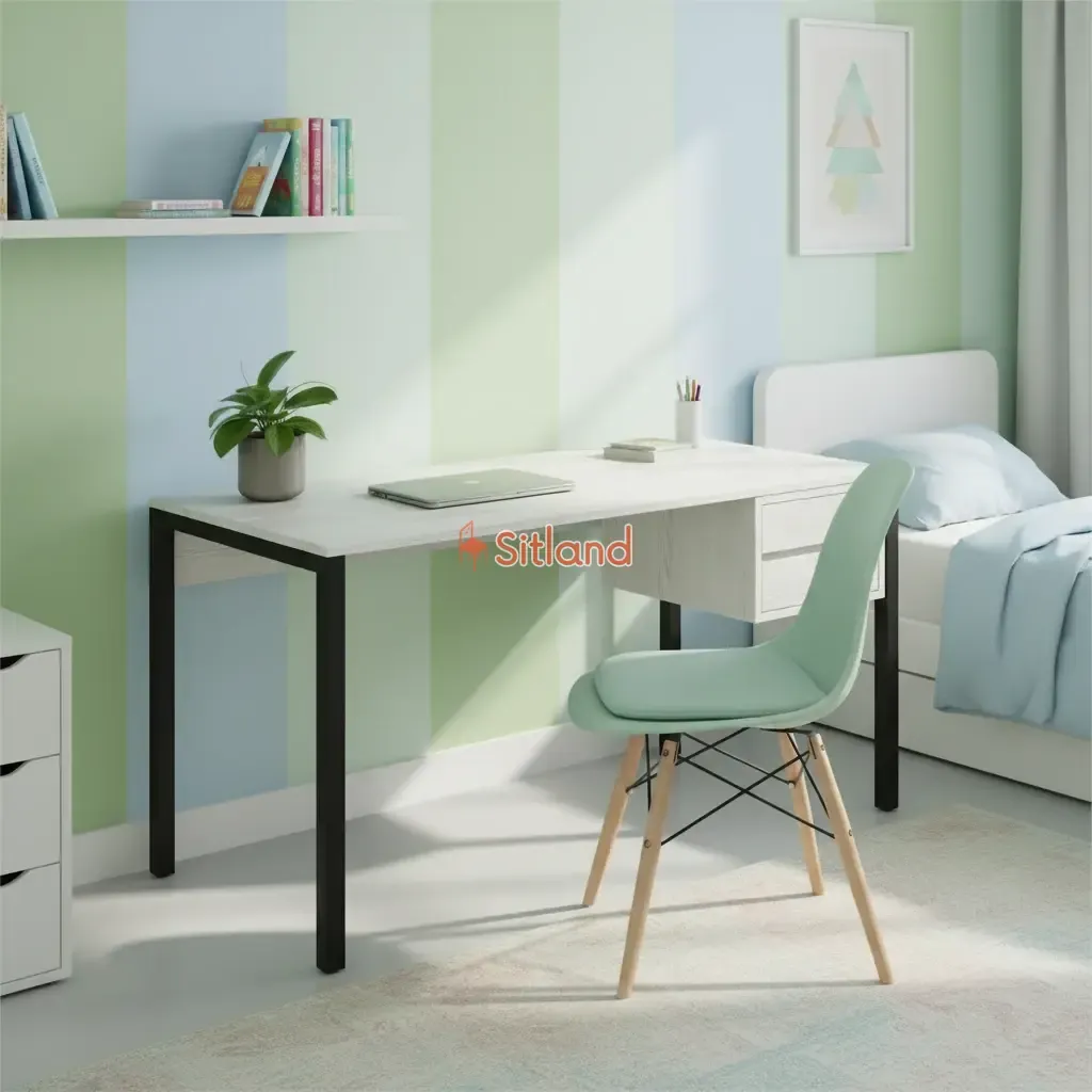 بهترین میز تحریر کشودار | میز مطالعه در رنگبندی متنوع | میز کامپیوتر MDF مینیمال و شیک | 3سال گارانتی سیتلند