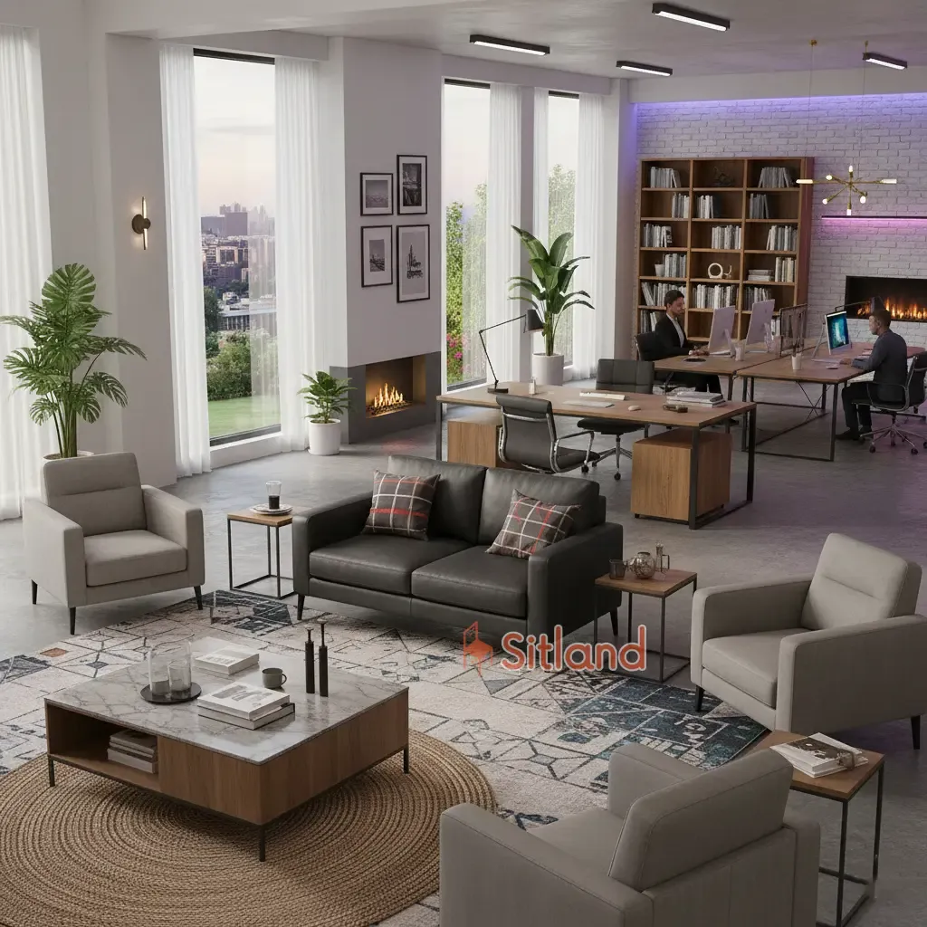 مبل دونفره چرمی | مبل دونفره پارچه ای | مبل دونفره طوسی رنگ | مبل دونفره با فریم فلزی | مبل دو نفره اداری | مبل دونفره مینیمال،قابل سفارشی‌سازی