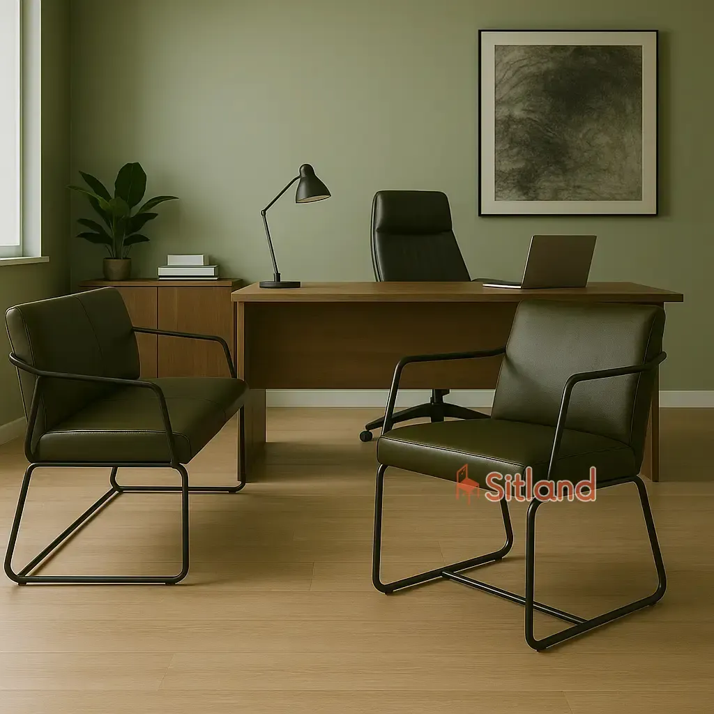 مبل مینیمال تک نفره سالید با فریم فلزی | قابل سفارش با روکش چرم یا مخمل در رنگبندی متنوع | با گارانتی3ساله در فروشگاه سیتلند