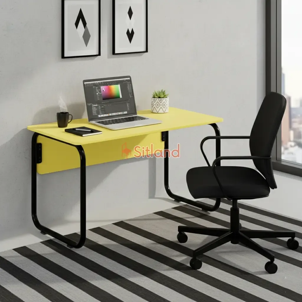 میز کامپیوتر مینیمال | میز تحریر با دو سایز استاندارد | میزمطالعه با رنگبندی متنوع | میز اداری MDF | خرید قسطی میز کامپیوتر در سیتلند