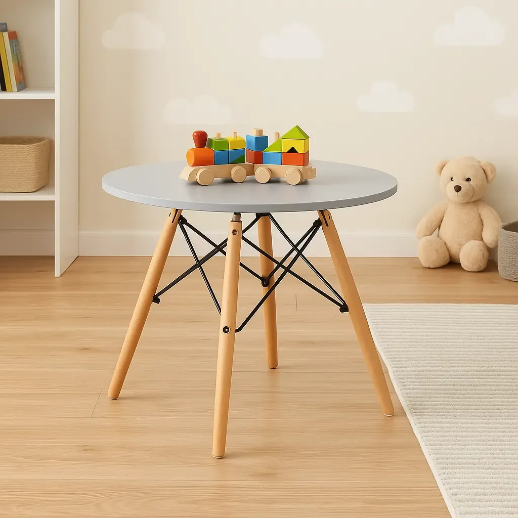 میز کودک ایفلی پرنسا | جنس صفحه: MDF با روکش PVC وکیوم| جنس پایه: ترکیب چوب و فلز| فروشگاه سیتلند