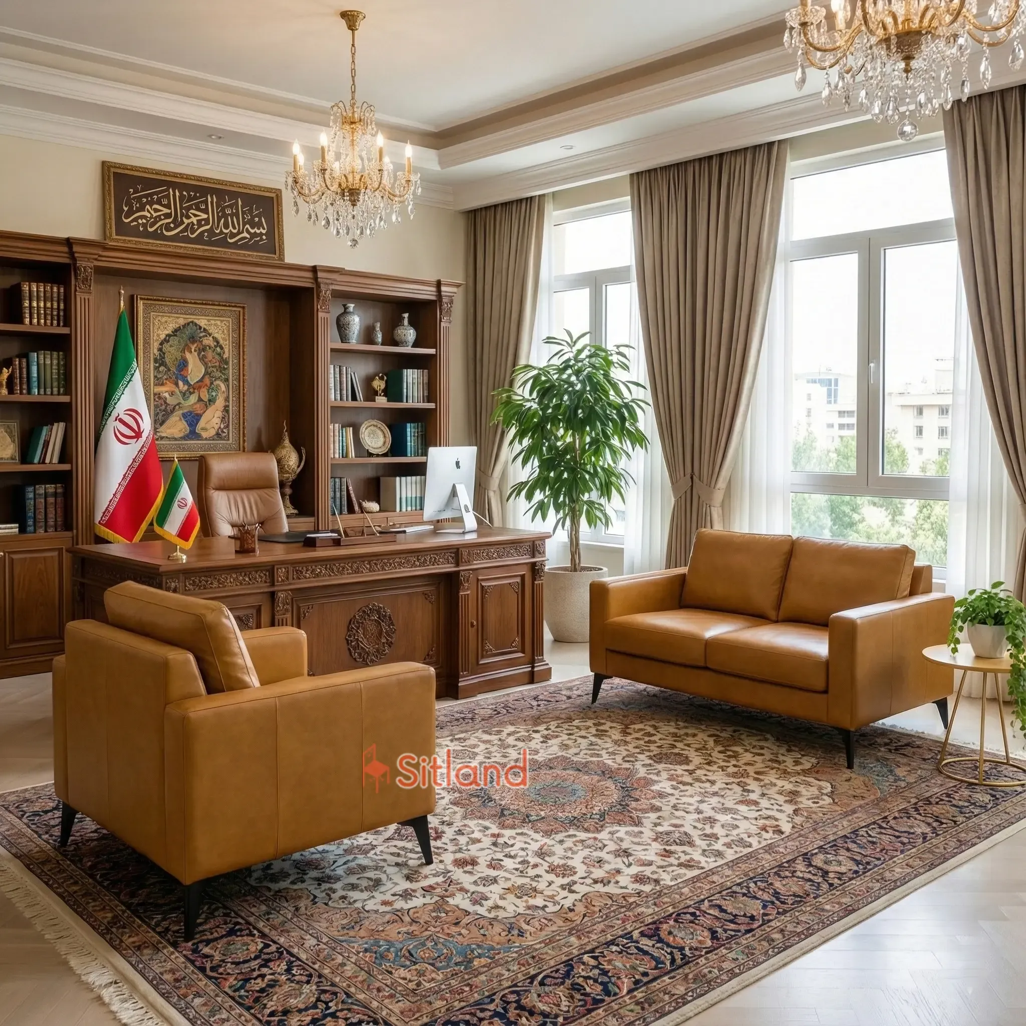 مبل تک نفره اسپرت مینیمال | قابل سفارش با روکش چرم یا پارچه | مبل راحتی با فریم فلزی رنگ مشکی | گارانتی3ساله در سیتلند