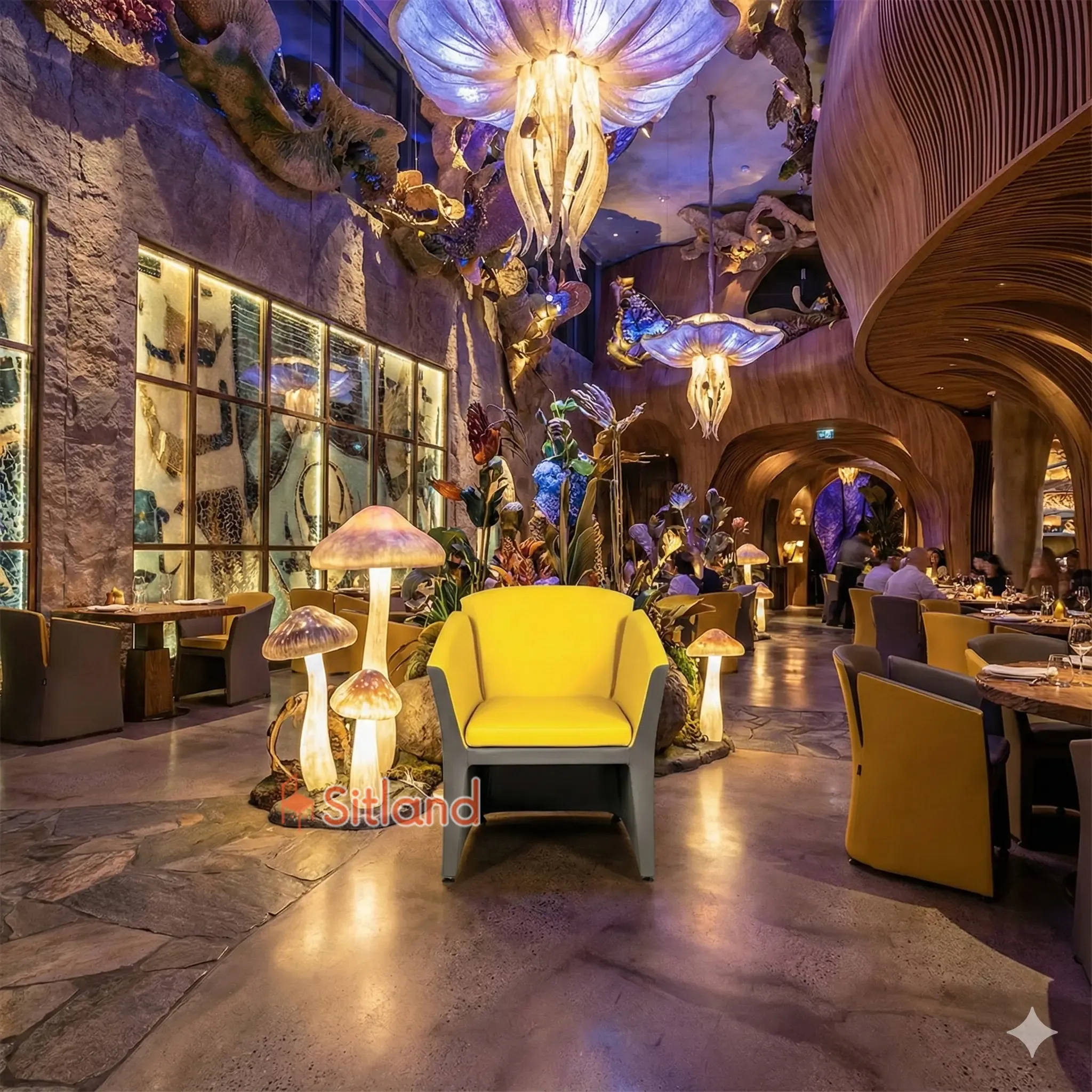 مبل تک نفره فلورا | جنس چرم | قابل استفاده به عنوان مبل اداری، مبل لابی و پذیرش، مبل رستوان و کافی شاپ| گارانتی3سالع در سیتلند