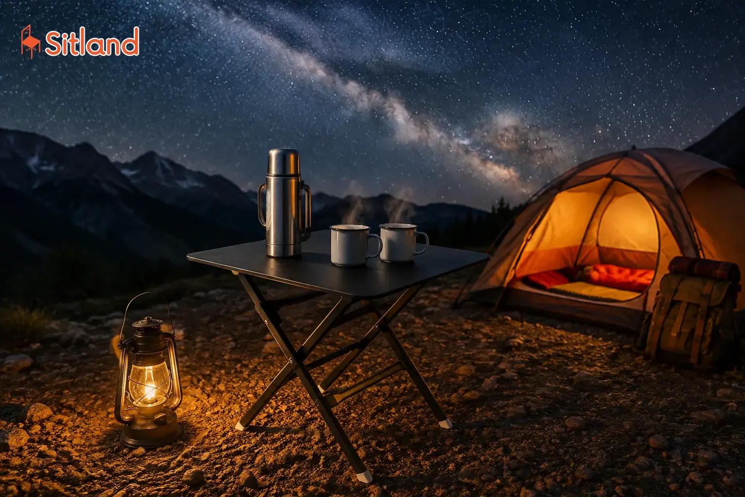 میز کمپینگ پایه فلزی برای شب‌گردی و کمپینگ در طبیعت | خرید قسطی و نقدی میز مطالعه تاشو در سیتلند