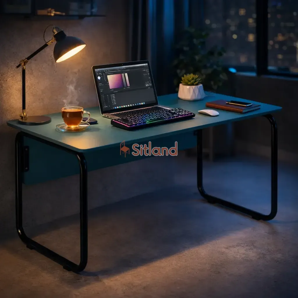 میز کامپیوتر مینیمال | میز تحریر با دو سایز استاندارد | میزمطالعه با رنگبندی متنوع | میز اداری MDF | خرید قسطی میز کامپیوتر در سیتلند