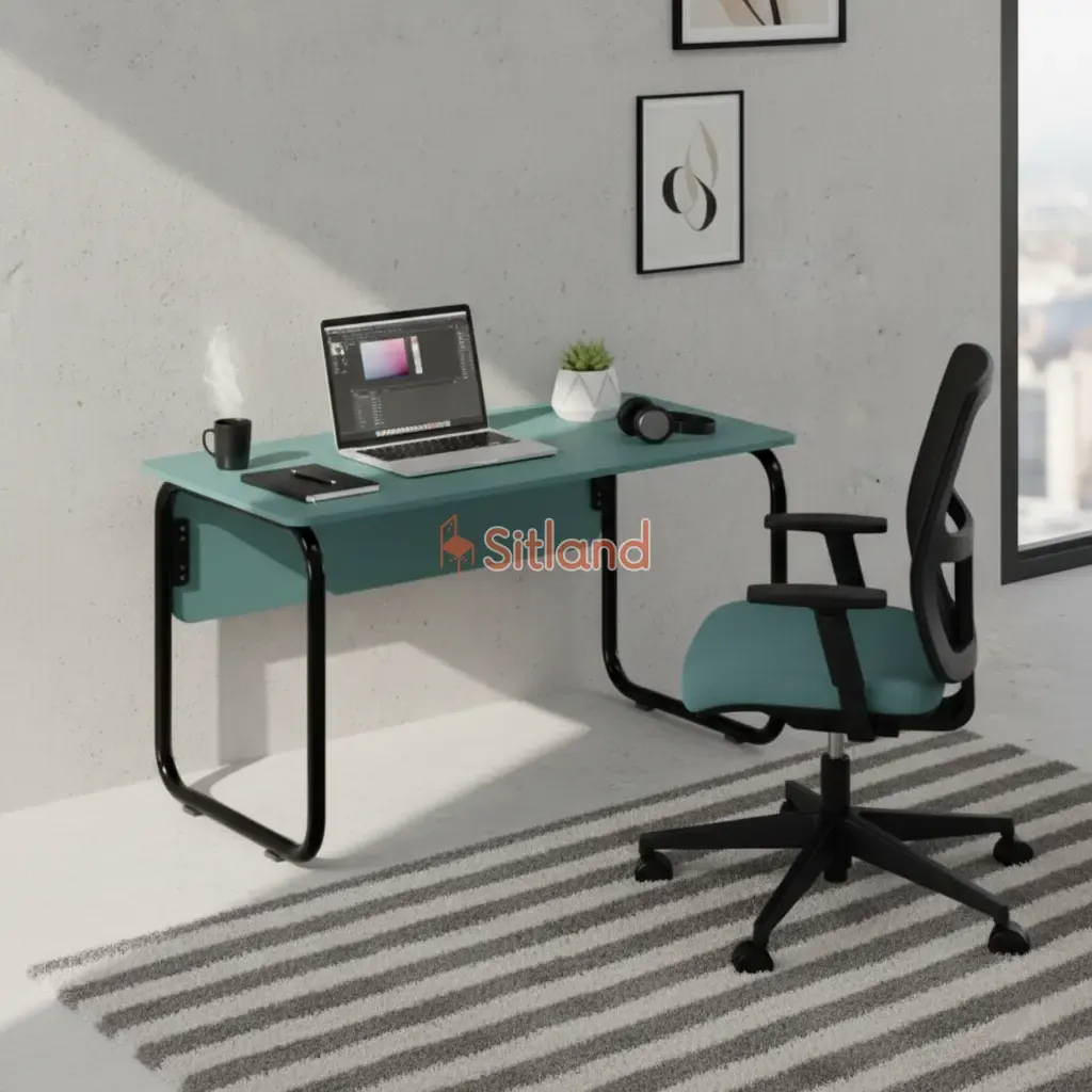 میز کامپیوتر مینیمال | میز تحریر با دو سایز استاندارد | میزمطالعه با رنگبندی متنوع | میز اداری MDF | خرید قسطی میز کامپیوتر در سیتلند