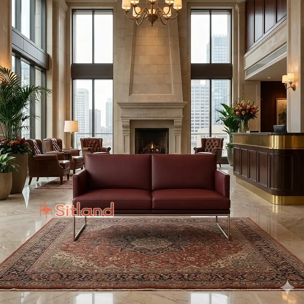 بهترین مبل مینیمال دونفره | با روکش چرم | رنگبندی متنوع | فریم فلزی | قابلیت ست با مبل تک نفره و سه نفره | گارانتی3ساله وقیمت در فروشگاه سیتلند