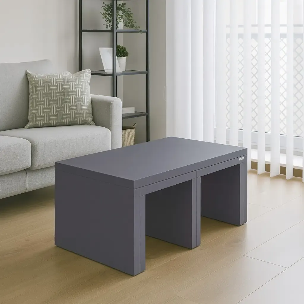 خرید میز جلومبلی اداری با 2 عدد میز عسلی | در رنگهای متنوع | مناسب محیط اداری و خانه | همراه با گارانتی از فروشگاه سیتلند