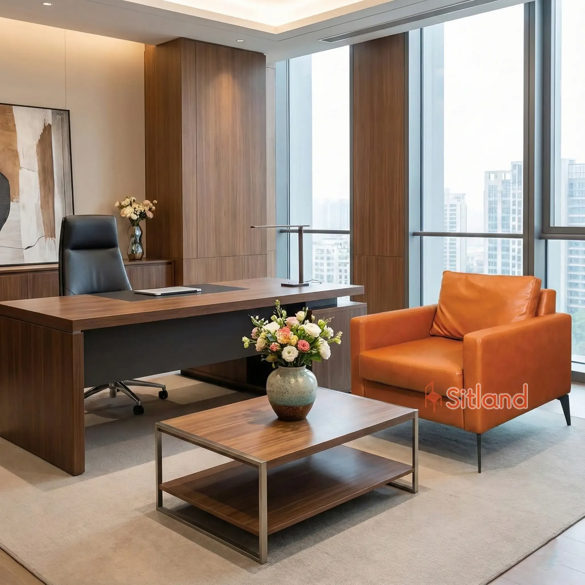 مبل تک نفره اسپرت مینیمال | قابل سفارش با روکش چرم یا پارچه | مبل راحتی با فریم فلزی رنگ مشکی | گارانتی3ساله در سیتلند